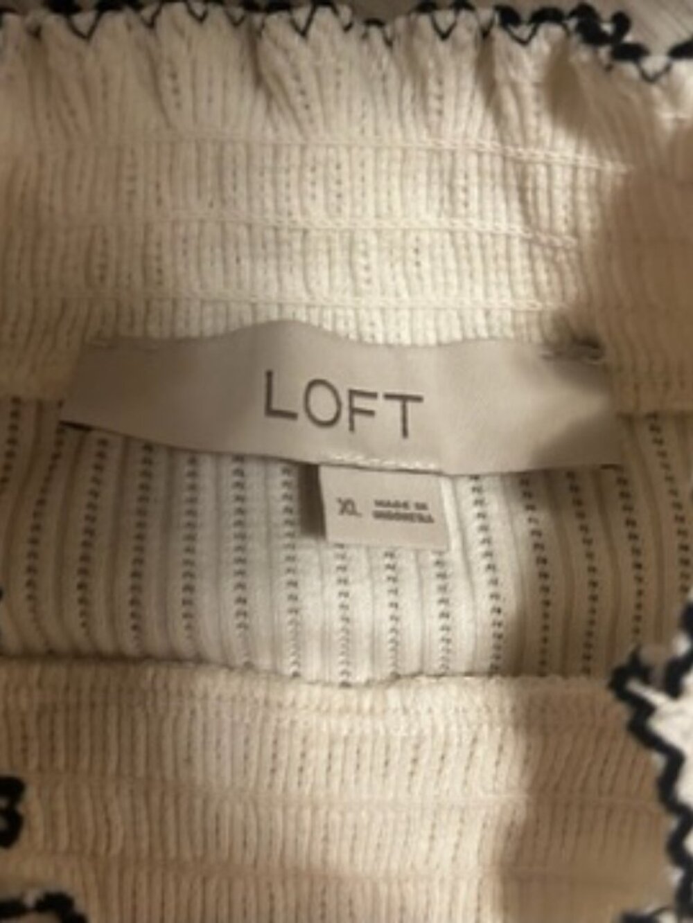Loft Ruffle Knit Top - Picture 5 of 5